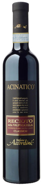 Вино Красное Сладкое Stefano Accordini Acinatico Recioto Della Valpolicella Classico 2020 0,5 л фото