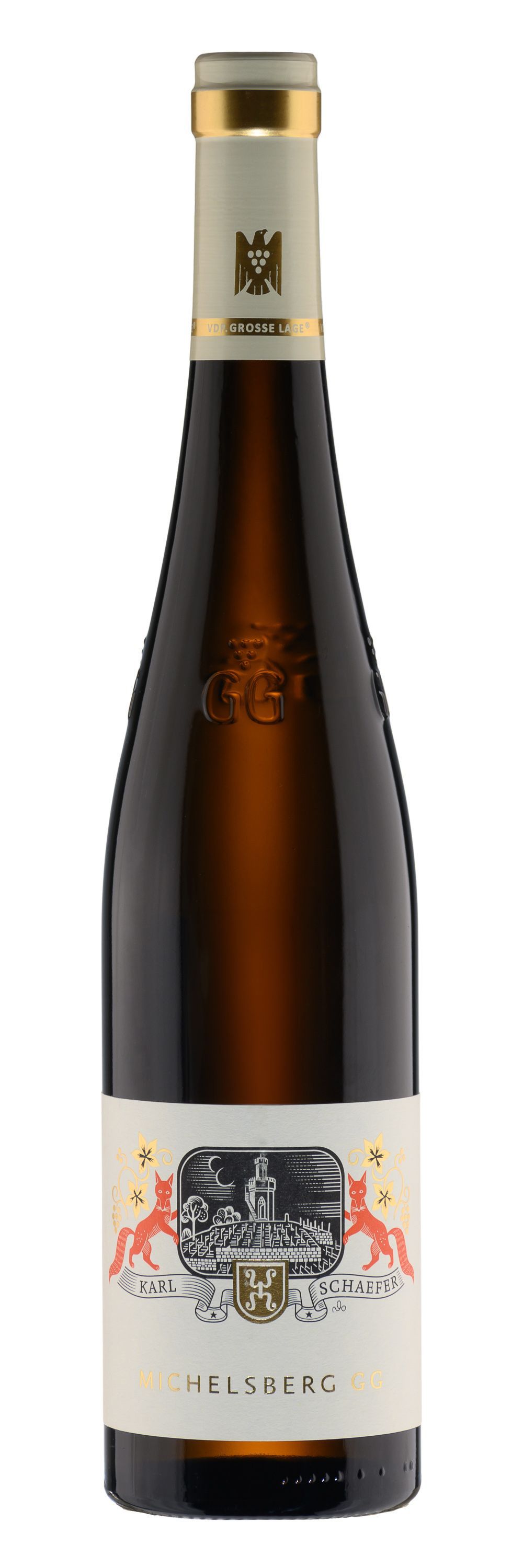 Вино Белое Полусухое Karl Schaefer Durkheimer Michelsberg Riesling GG 2021 0,75 л фото