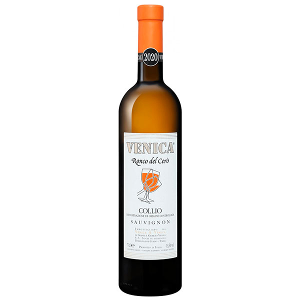Вино Белое Сухое Venica & Venica Ronco del Cero Sauvignon Collio 2020 0,75 л фото