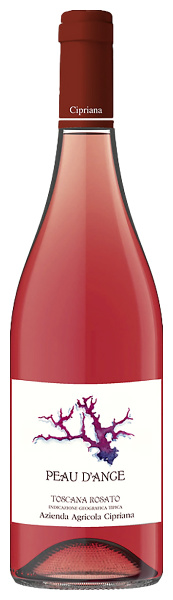 Вино Розовое Сухое Cipriana Peau D'Ange Rosato Toscana 2020 0,75 л фото