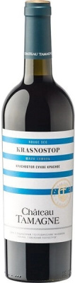 Вино Красное Сухое Chateau Tamagne Krasnostop Kuban 2024 0,75 л фото