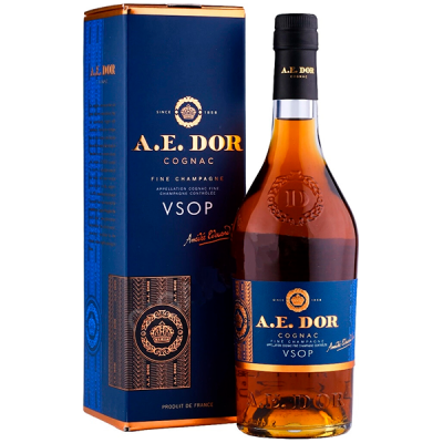 Коньяк A.E. Dor VSOP Rare Fine Champagne in gift box 0,70 л фото