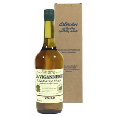 Кальвадос La Vigannerie VSOP Pays d’Auge in gift box 0,70 л фото