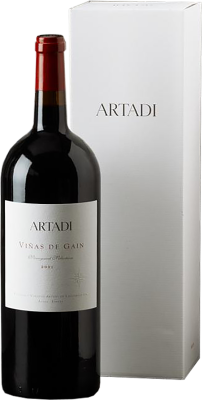 Вино Красное Сухое Artadi Vinas de Gain in gift box 2021 1,5 л фото