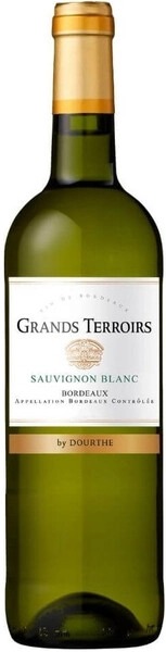 Вино Белое Сухое Dourthe Grands Terroirs Sauvignon Blanc Bordeaux 2023 0,75 л фото