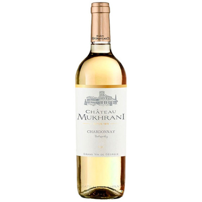 Вино Белое Сухое Chateau Mukhrani Chardonnay 2018 0,75 л фото