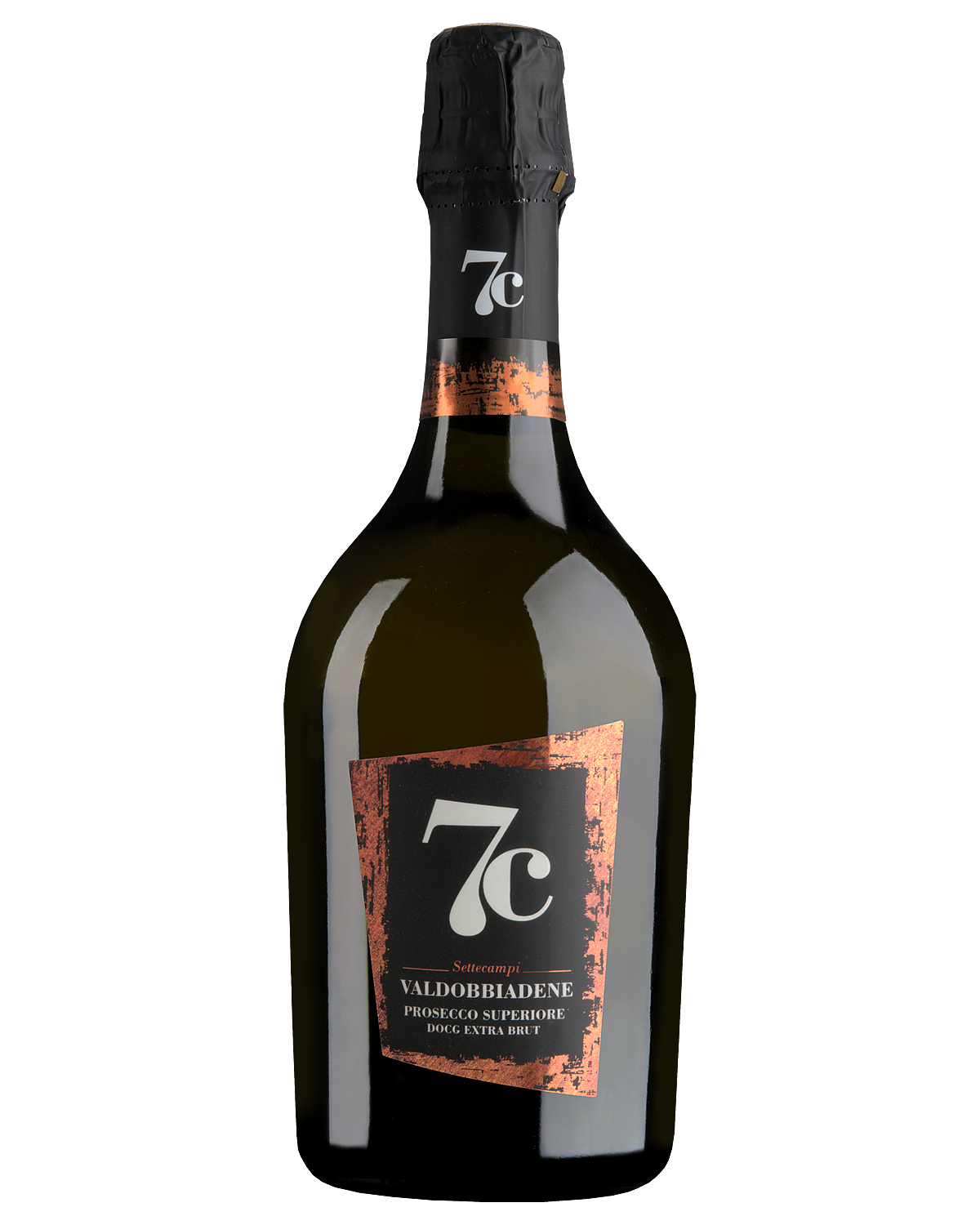 Вино игристое Белое Экстра Брют 7С Prosecco Conegliano Valdobbiadene Superiore Millesimato Extra Brut 0,75 л фото