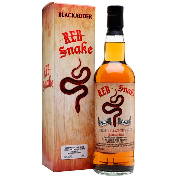 Виски Blackadder Red Snake Single Malt in gift box 0,7 л фото