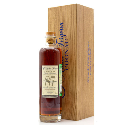 Коньяк Michel Forgeron Barrique 87 Grande Champagne in wooden box 1987 0,5 л фото