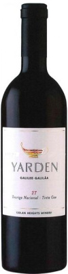 Вино Красное Сухое Golan Heights Yarden 2T Galilee 2019 0,75 л фото