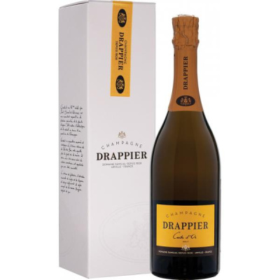 Вино игристое Белое Брют Drappier Carte d'Or Brut Champagne in gift box 0,75 л фото