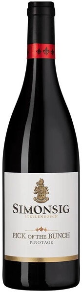 Вино Красное Сухое Simonsig Pick of the Bunch Pinotage Stellenbosch 2024 0,75 л фото