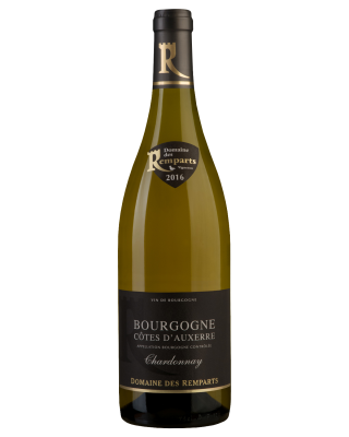 Вино Белое Сухое Domaine des Remparts Cotes d'Auxerre Chardonnay 2023 0,75 л фото