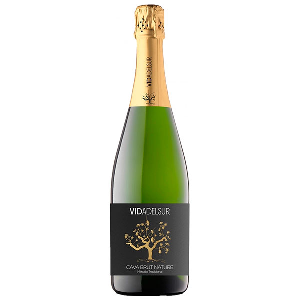 Вино игристое Белое Экстра Брют Vidadelsur Brut Nature Cava 0,75 л фото