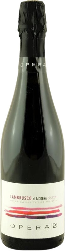 Вино игристое Opera 02 Lambrusco di Modena 0,75 л фото