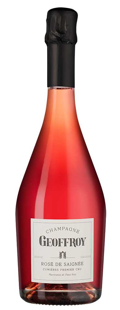 Вино игристое Розовое Брют Geoffroy Rose de Saignee Premier Cru Brut Champagne 2019 0,75 л фото