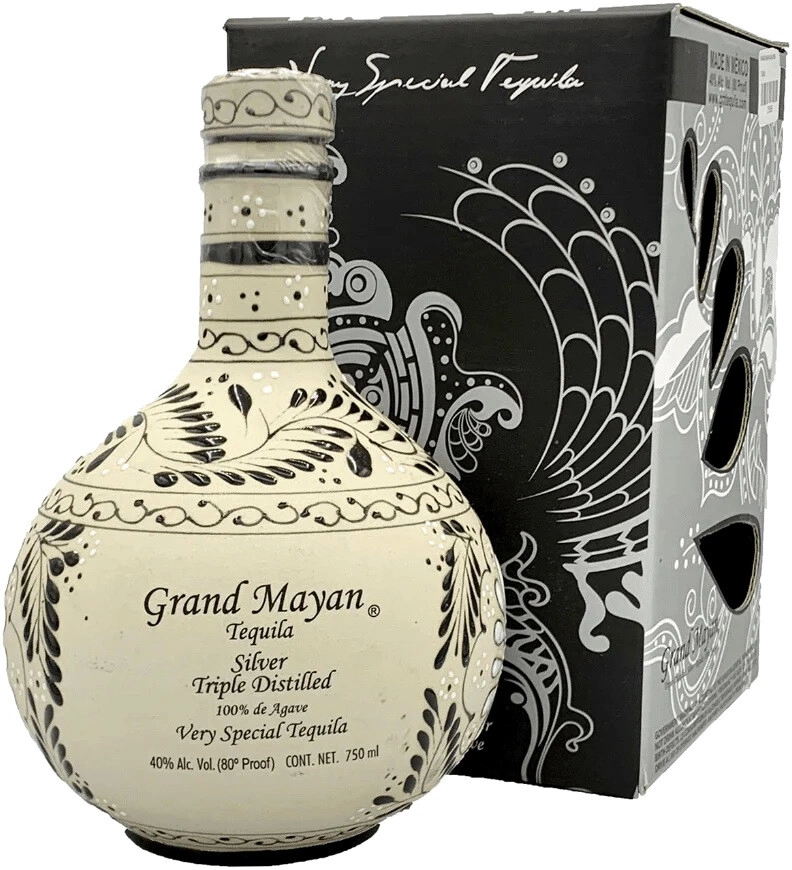 Текила Grand Mayan Silver in gift box 0,75 л фото