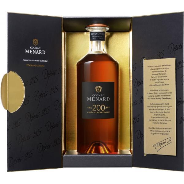 Коньяк Menard Cuvee du Bicentenaire in gift box 0,5 л фото