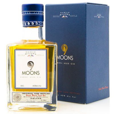 Джин Martin Miller's 9 Moons Aged Barrel in gift box 0,35 л фото