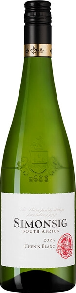 Вино Белое Сухое Simonsig Chenin Blanc Stellenbosch 2024 0,75 л фото