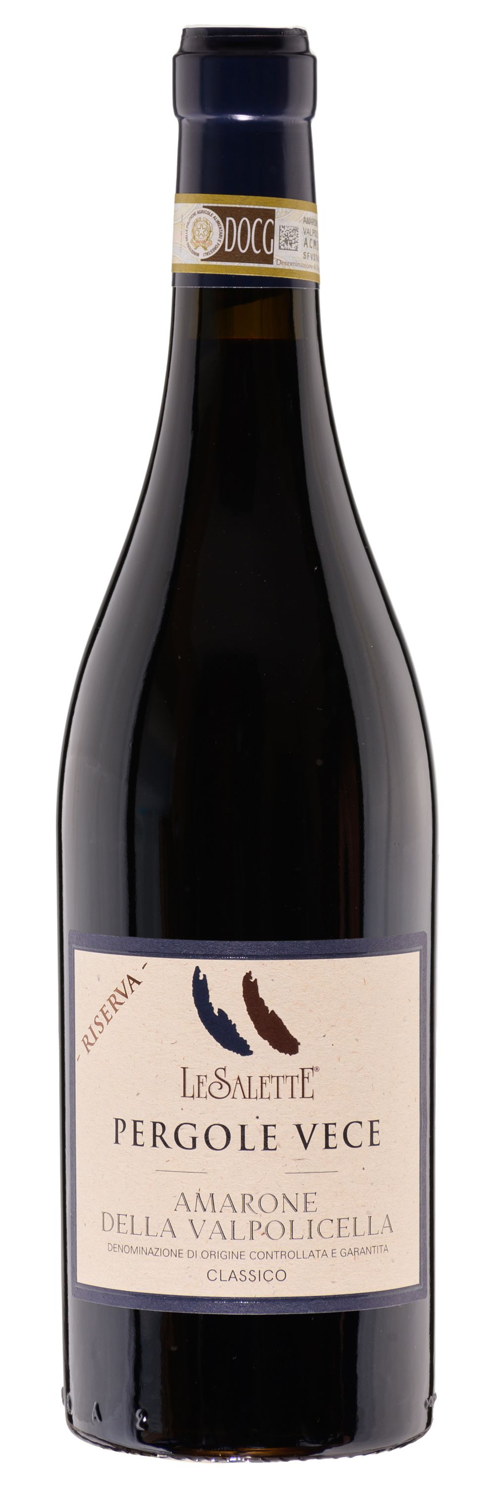 Вино Красное Сухое Le Salette Pergole Vece Amarone Della Valpolicella Classico Riserva 2018 0,75 л фото
