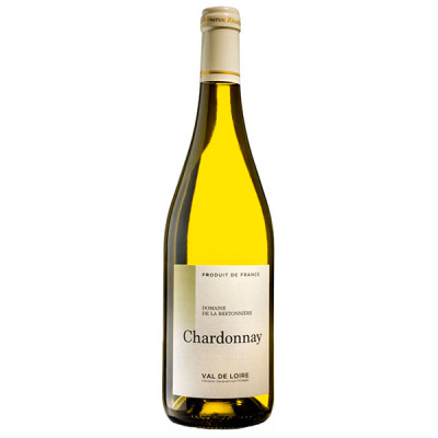 Вино Белое Сухое Domaine de La Bretonniere Chardonnay Val de Loire 2020 0,75 л фото