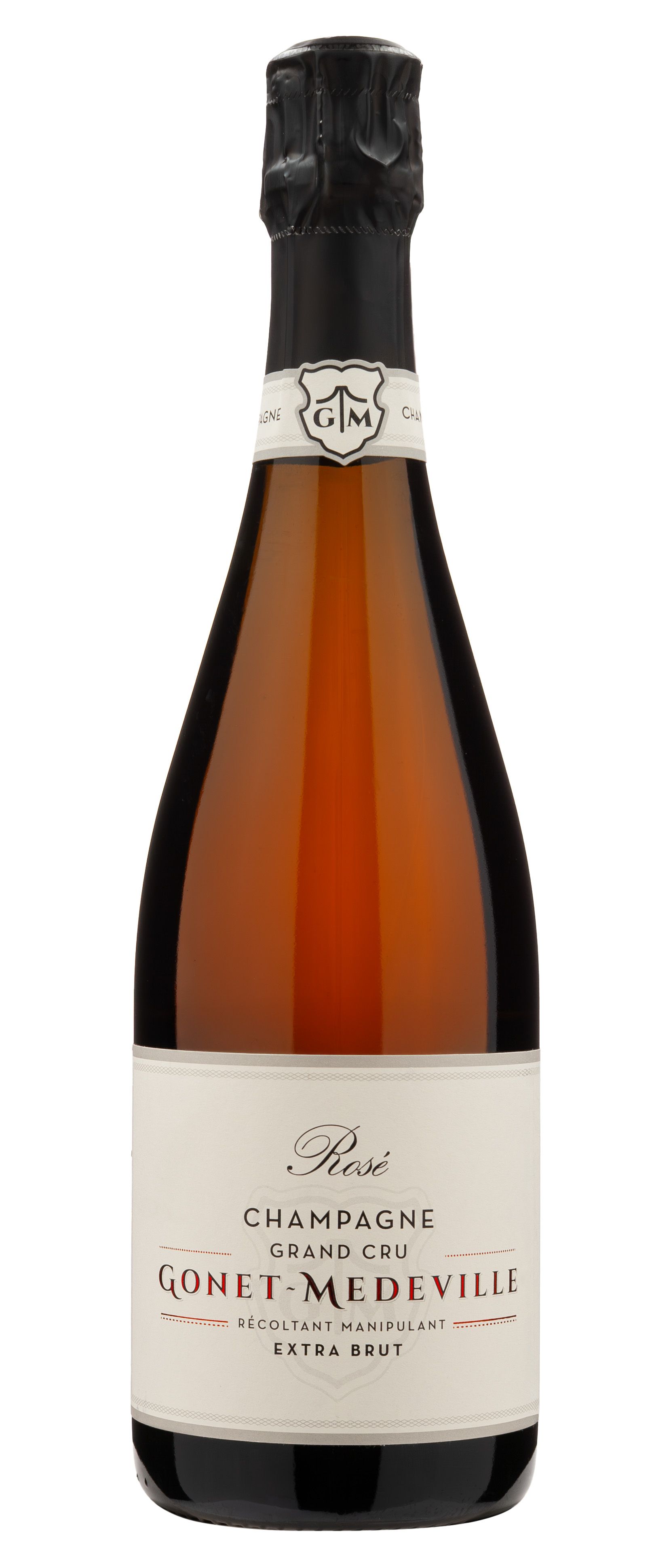 Шампанское Розовое Брют Gonet-Medeville Rose Grand Cru Extra Brut Champagne 2021 0,75 л фото