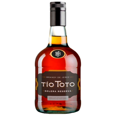 Бренди Tio Toto Solera Reserva Brandy de Jerez 0,70 л фото
