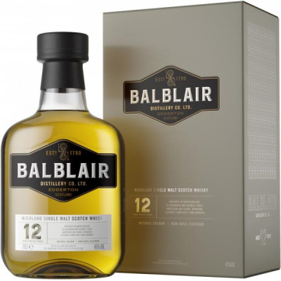 Виски Balblair 12 Years Old Single Malt Highland in gift box 0,70 л фото