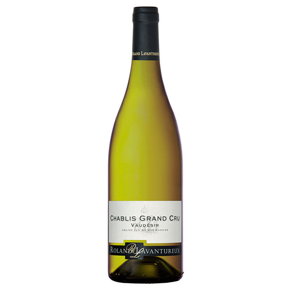 Вино Белое Сухое Roland Lavantureux Chablis Grand Cru Vaudesir 2017 0,75 л фото