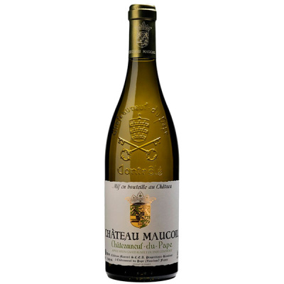 Вино Белое Сухое Chateau Maucoil Chateauneuf-du-Pape Blanc 2019 0,75 л фото