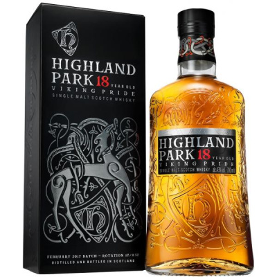 Виски Highland Park 18 Years Old Single Malt Orkney in gift box 0,7 л фото