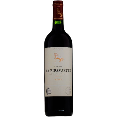 Вино Красное Сухое Chateau La Pirouette Cru Bourgeois Medoc 2019 0,75 л фото