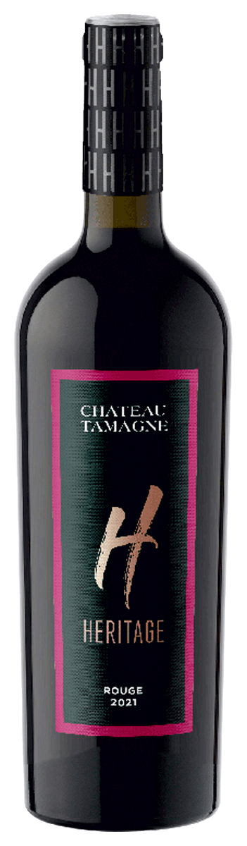 Вино Красное Сухое Chateau Tamagne Heritage Rouge 2021 0,75 л фото