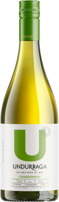 Вино Белое Сухое Undurraga Chardonnay 2023 0,75 л фото