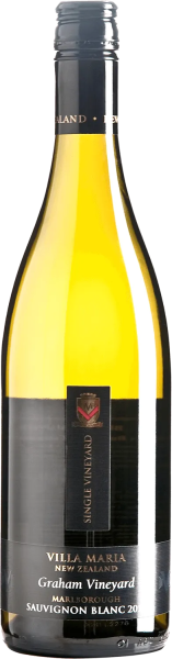 Вино Белое Сухое Villa Maria Single Vineyard Sauvignon Blanc Marlborough 2023 0,75 л фото