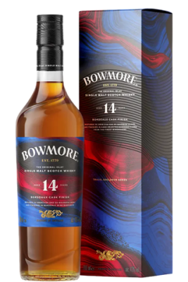 Виски Bowmore 14 Year Old Bordeaux Cask Finish Single Malt Islay in gift box 0,7 л фото