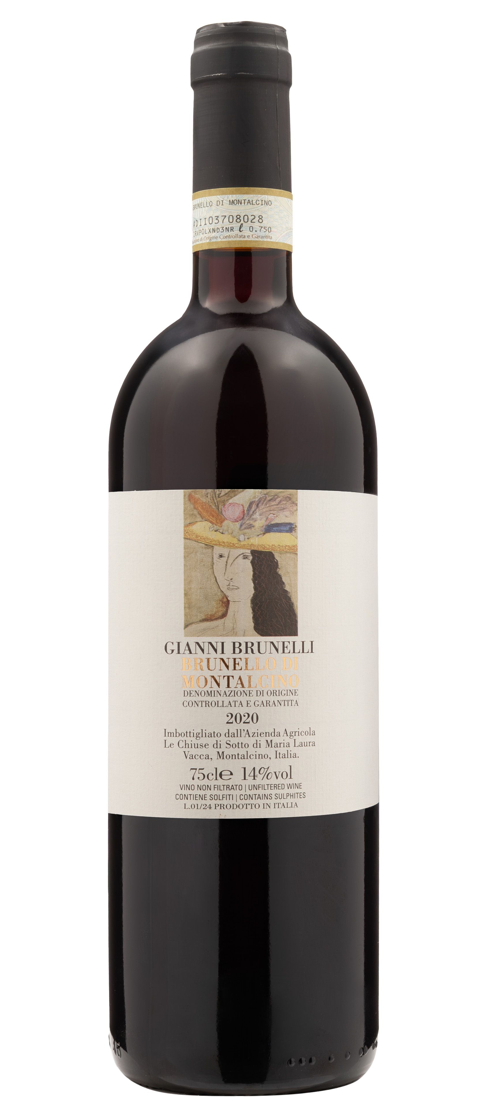 Вино Красное Сухое Gianni Brunelli Brunello Di Montalcino 2020 0,75 л фото