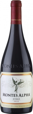 Вино Красное Сухое Montes Alpha Syrah Colchagua Valley 2022 0,75 л фото