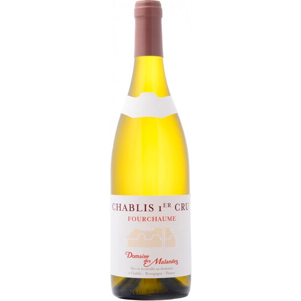 Вино Белое Сухое Domaine des Malandes Chablis Premier Cru Fourchaume 2023 0,75 л фото