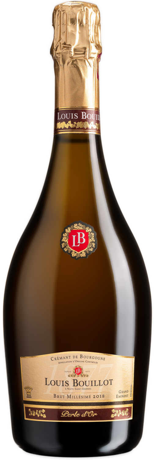 Вино игристое Louis Bouillot Perle d’Or Cremant de Bourgogne 2018 0,75 л фото