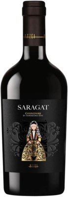Вино Красное Полусухое Atzei Saragat Cannonau di Sardegna 2020 0,75 л фото