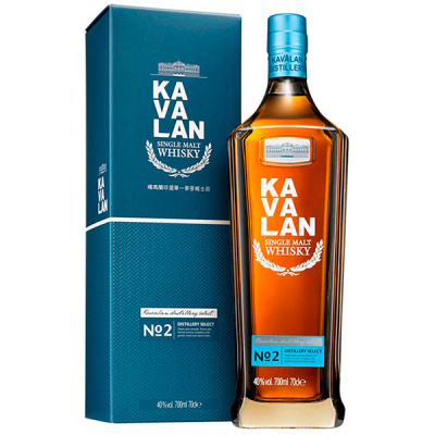 Виски Kavalan Distillery Select № 2 Single Malt in gift box 0,70 л фото