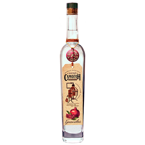 Самогон Strizament Craft Moonshine Pomegranate 0,5 л фото