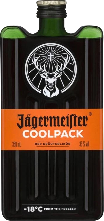 Ликер Jagermeister Coolpack 0,35 л фото