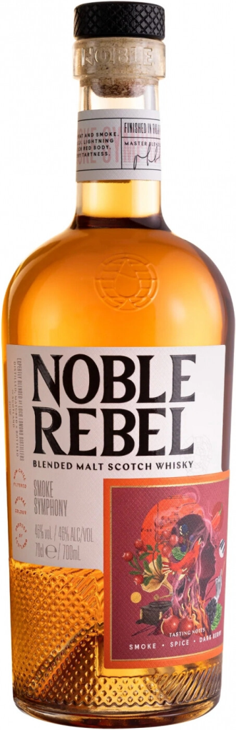 Виски Loch Lomond Noble Rebel Smoke Symphony Blended Malt 0,7 л фото