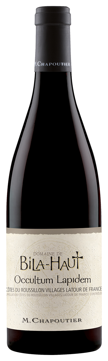 Вино Красное Сухое Domaine de Bila-Haut Occultum Lapidem Cotes Du Roussillon Villages Latour de France 2019 0,75 л фото