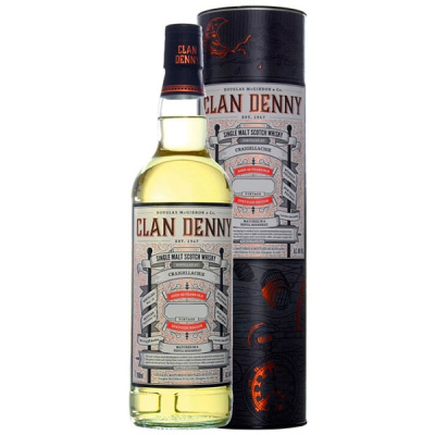 Виски Clan Denny Craigellachie Single Malt Speyside in tube 2010 0,70 л фото