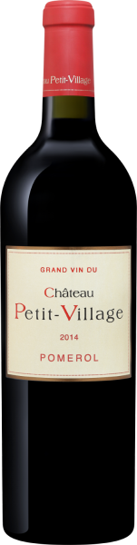 Вино Красное Сухое Chateau Petit Village Pomerol 2014 0,75 л фото