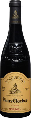 Вино Красное Сухое Arnoux & Fils Vieux Clocher Classic Vacqueyras 2020 0,75 л фото